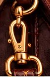 DK 05 Florence. Hardware: Gold-tone clasp and fittings.