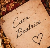 Cara Beatrice… — a detail from the Florence design.